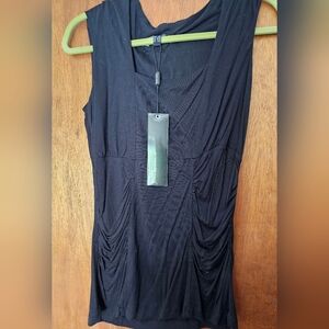 Black Sleeveless Top